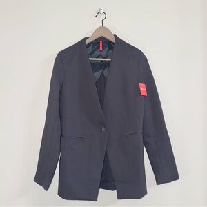 NWT Spanx Perfect Collarless Blazer In Navy Women’s XS